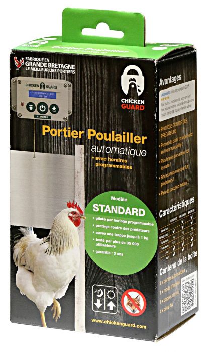 Portier Automatique Chickenguard Modele Standard Ukal