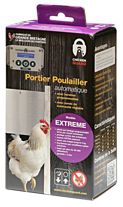 Portier Automatique Chickenguard Modele Premium Ukal