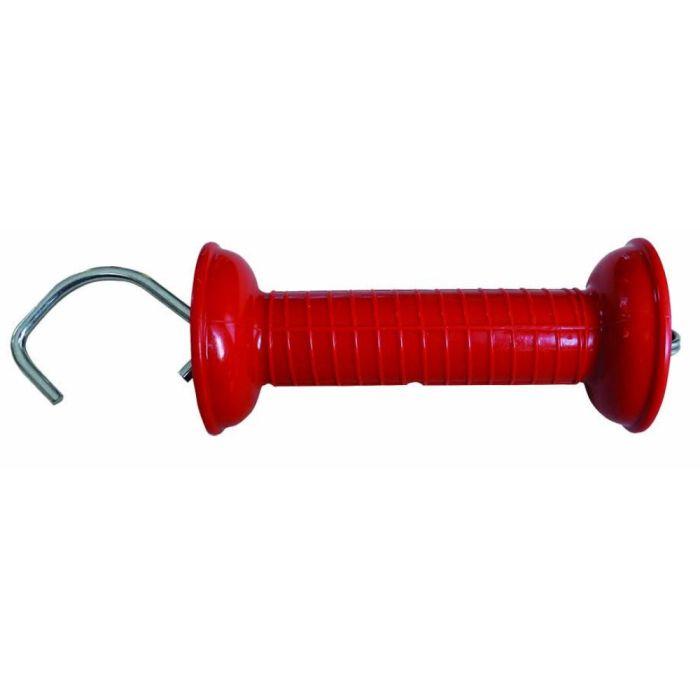 1 red spring-loaded insulating handle 